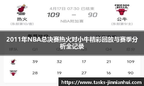 2011年NBA总决赛热火对小牛精彩回放与赛季分析全记录